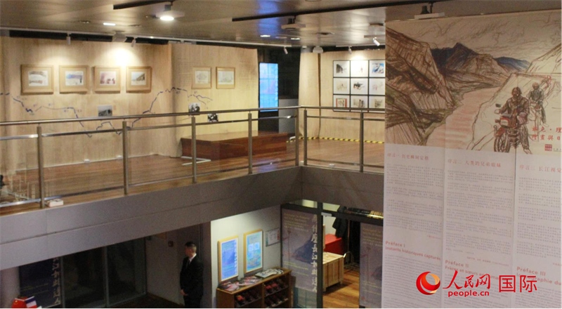 展覽現(xiàn)場(chǎng)。人民網(wǎng)記者 尚凱元攝