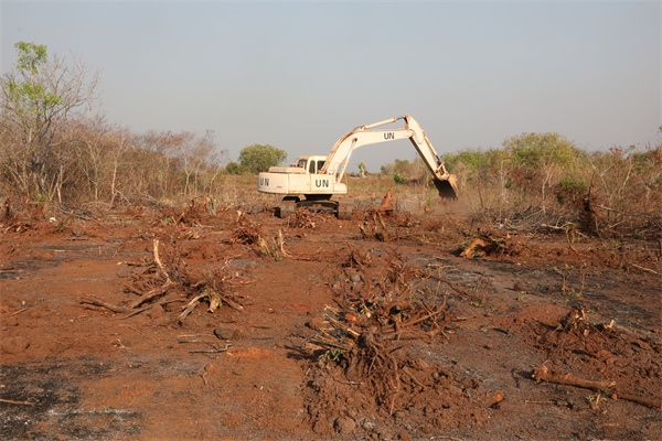 施工現(xiàn)場。張曉昆攝