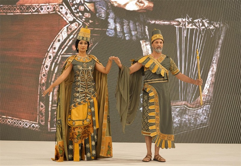 伊拉克時(shí)尚館舉辦的時(shí)裝展。伊拉克時(shí)尚館供圖