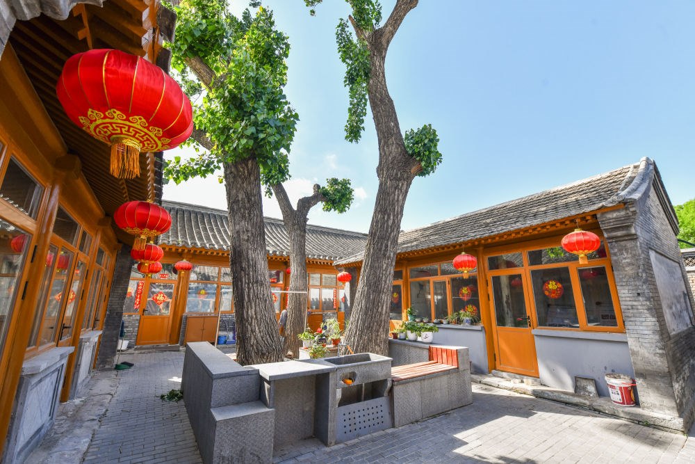 草廠胡同景觀。（受訪者供圖）