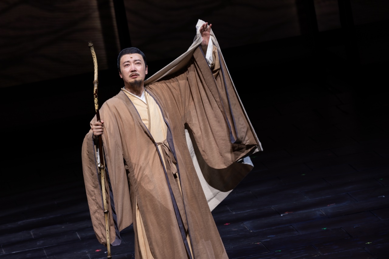 《蘇堤春曉》演出現(xiàn)場。國家話劇院供圖