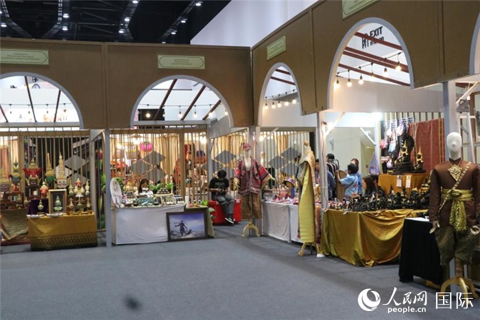 會議中心內(nèi)部展區(qū)。朱瀟逸攝