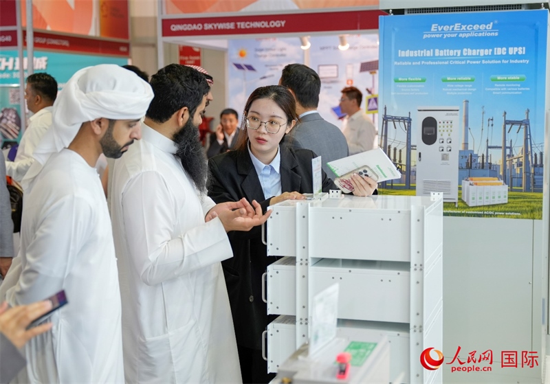 展會現(xiàn)場。人民網(wǎng) 塔里克·易卜拉欣攝