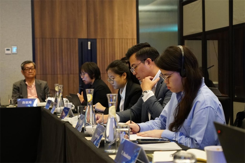 分享會現(xiàn)場，中馬兩國記者認真記錄。林俊揚攝