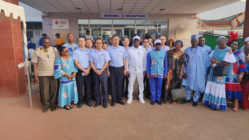 活動現(xiàn)場。醫(yī)療隊供圖