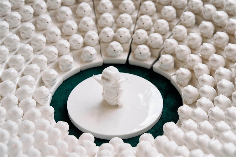 倫敦手工周中國(guó)館展品。楊浩鵬攝