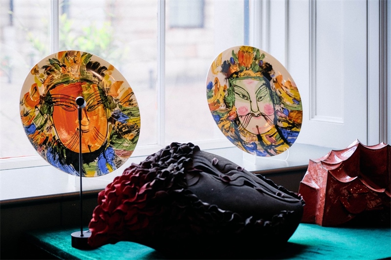 倫敦手工周中國(guó)館展品。楊浩鵬攝